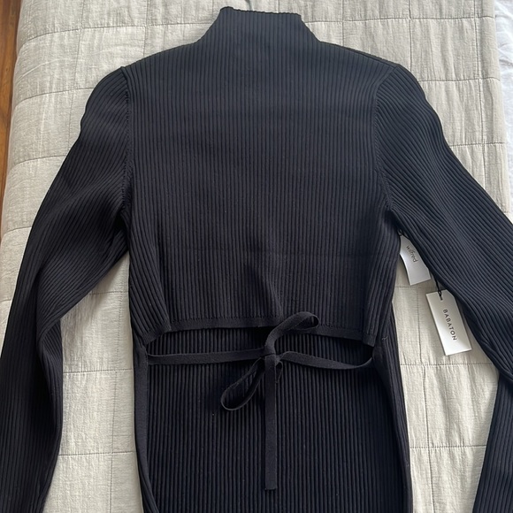 Aritzia Babaton open back sculpt knit - Picture 3 of 5